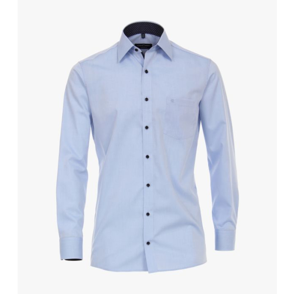 Hemd City 1/1 Arm, Kent, (49) blau kontrast, 48