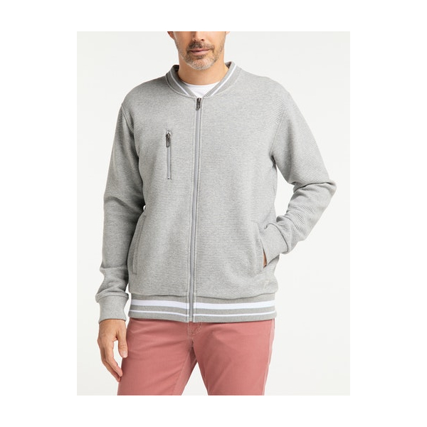 He College Sweatjacke gray mel