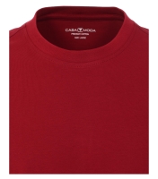 T-Shirt, Rundhals, rot,