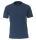 T-Shirt Rundhals, graues Mittelblau