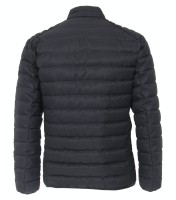 Steppjacke unifarben, blau