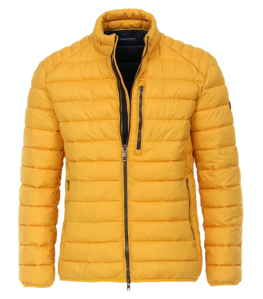 Steppjacke unifarben, gelb,