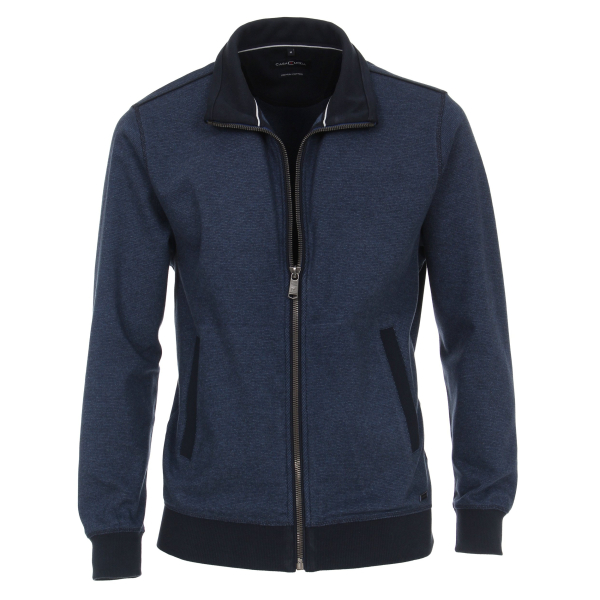 Sweatjacke, Kontrast,