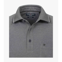 Herren Poloshirt, 1/2 Arm, 002 anthrazit, uni,
