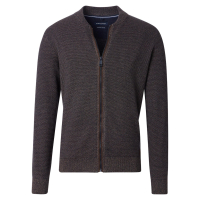 Herren Strickjacke RV marine/beige