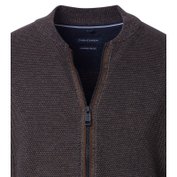 Herren Strickjacke RV marine/beige