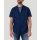 Herren Hemd 1/2 Arm uni mit Stehkragen