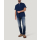 Herren Hemd 1/2 Arm uni mit Stehkragen