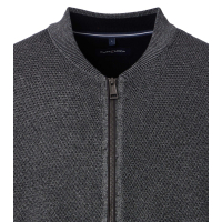 Strickjacke, uni, 783 anthrazit,