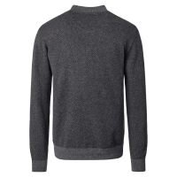 Strickjacke, uni, 783 anthrazit,