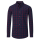 Herren Freizeithemd Langarm, B.d. Karo, 400 rot/blau,