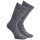 Norweger Socken, 2er Pack, anthrazit melange