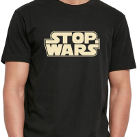 STOP WARS | T-Shirt | Schwarz | Druck