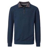 Herren Sweattroyer, uni blau,