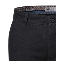 Herren Hose ROBERT, schwarz Muster