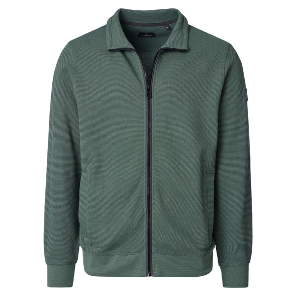 Herren Sweatjacke, grün