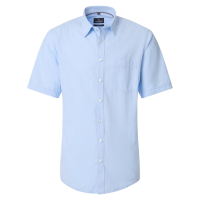 Kent Comfort Fit, Hemd City, 1/1 Arm, uni, 100 blau,