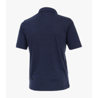 Herren Poloshirt, 1/2 Arm, 102 blau, uni,