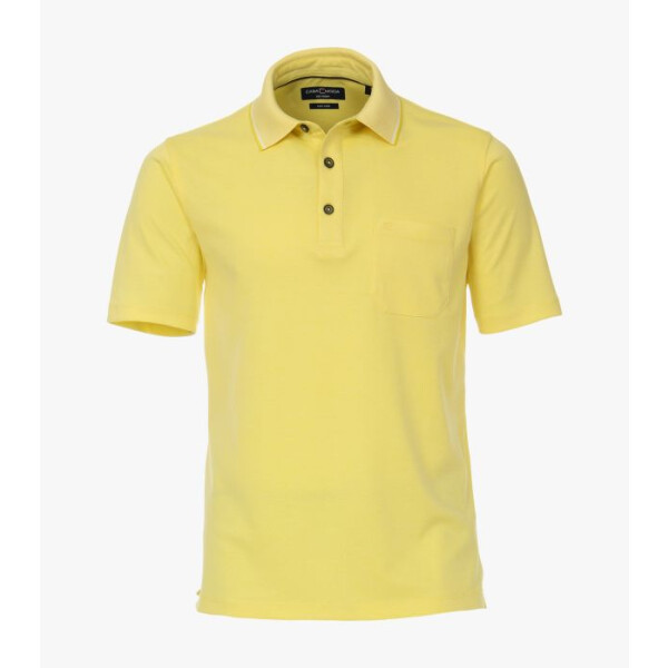 Herren Poloshirt, 1/2 Arm, yyx gelb, uni,